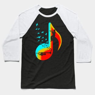 Music Trumpet Player Baseball T-Shirt